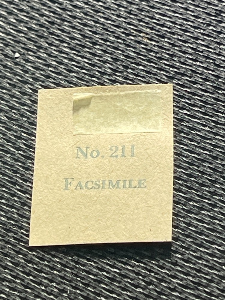 US CSA JEFFERSON DAVIS Confederate #211 Facsimile Stamp MH