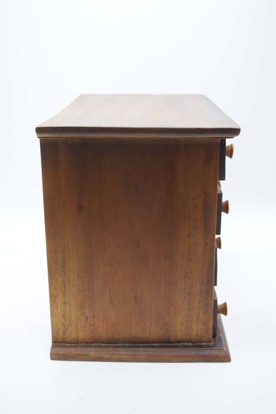 Vintage Wooden Apothecary Cabinet 11 Drawer Desktop Organizer Chest 14x10