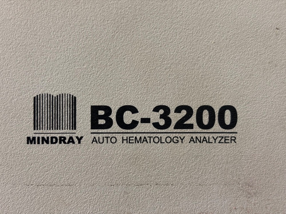 Mindray BC-3200 Hematology Analyzer CBC Blood Analyzer – Broken Screen / Working