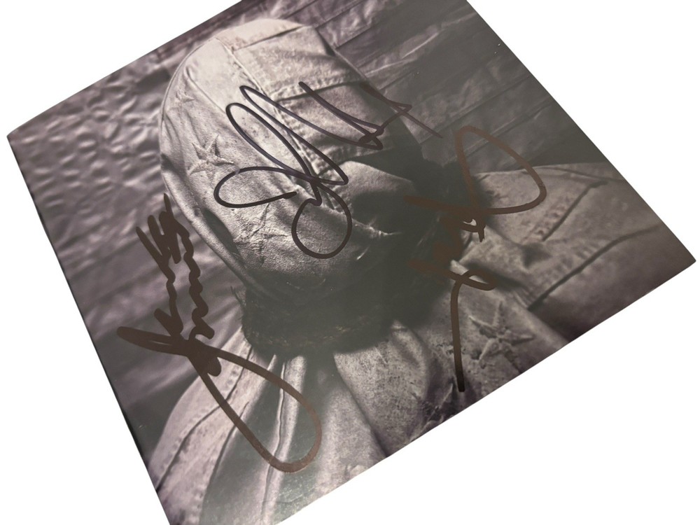 LETLIVE. SIGNED AUTOGRAPH BLACKEST BEAUTIFUL FRAMED CD JASON +2 w/ PROOF JSA COA