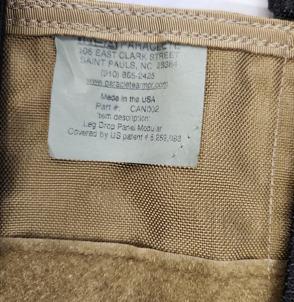 Paraclete Leg Drop Panel Modular CAN002 Coyote Cag Sof Devgru Seal