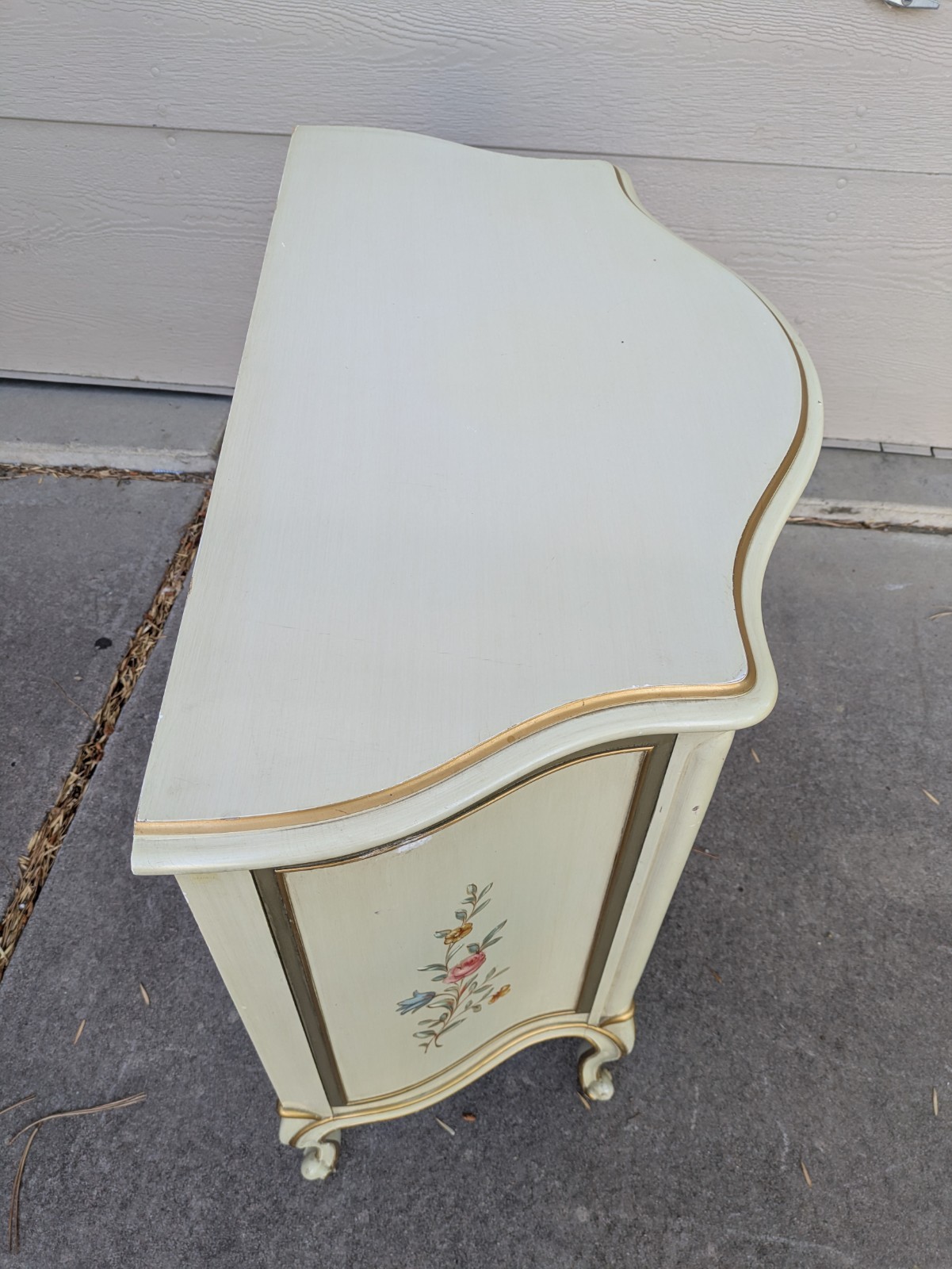 Vintage Drexel Touraine French Provincial Bachelor Dresser Chest of 3 Drawers