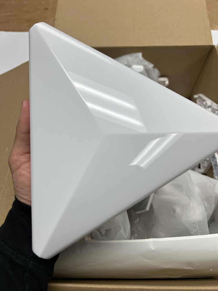 Brookstone Ambient Bluetooth Audio Speaker & LED Wall Panel System W Remote USED