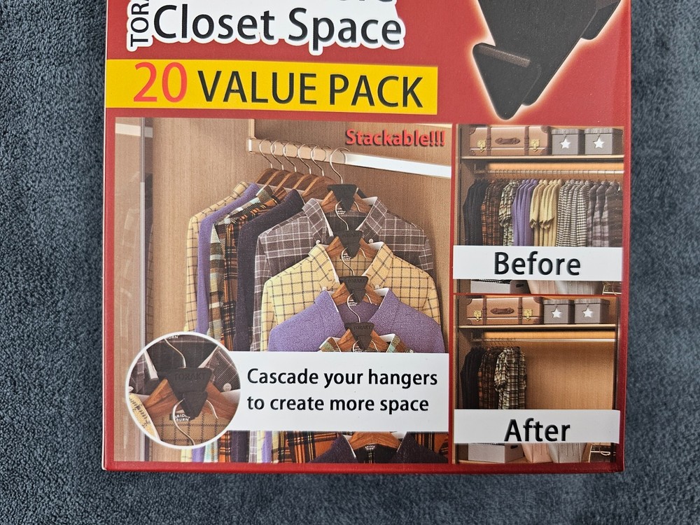 Torakt Create More Closet Space 20 Piece Value Pack