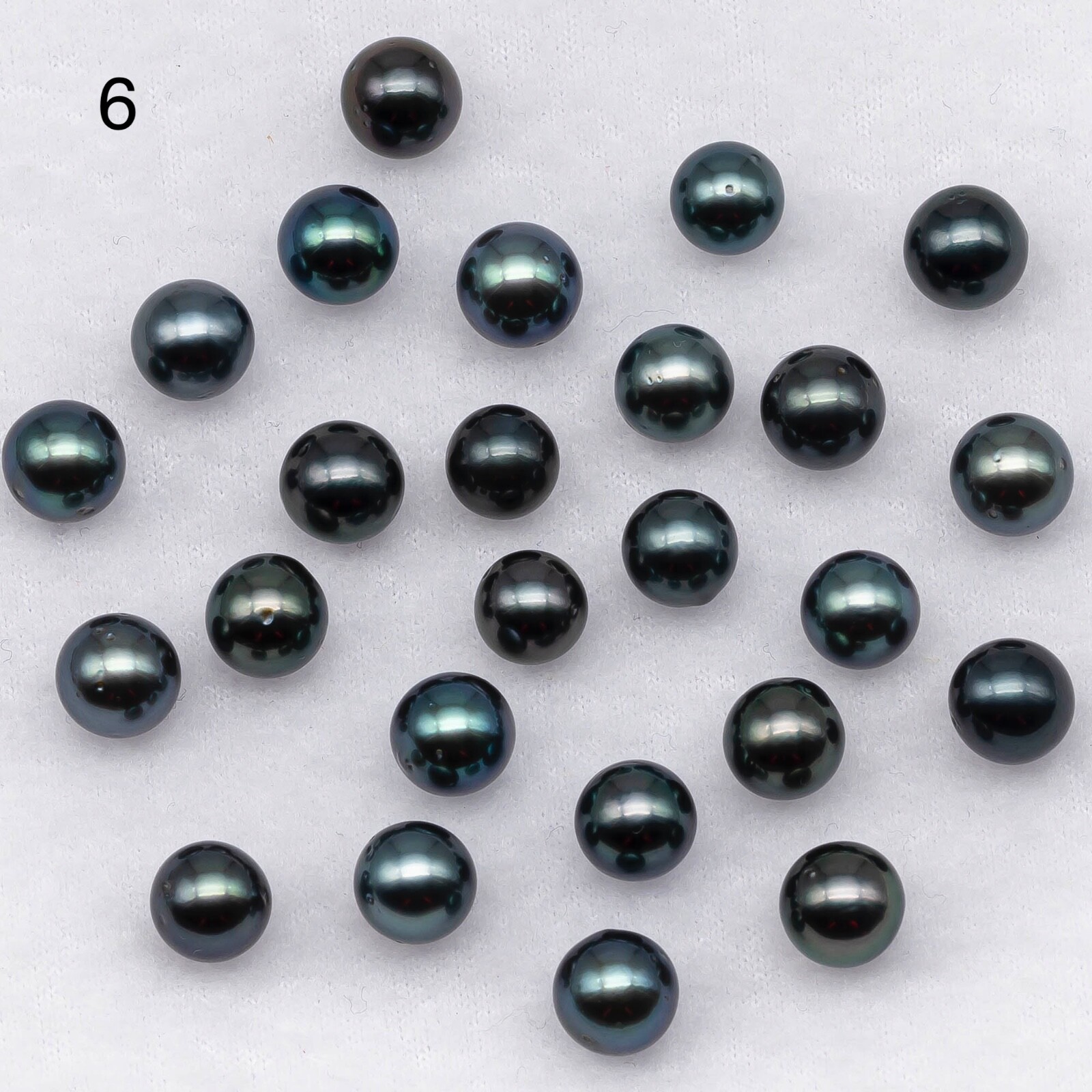8-10mm Tahitian Pearls Loose Undrilled from Dark to Light Color, 1 Piece