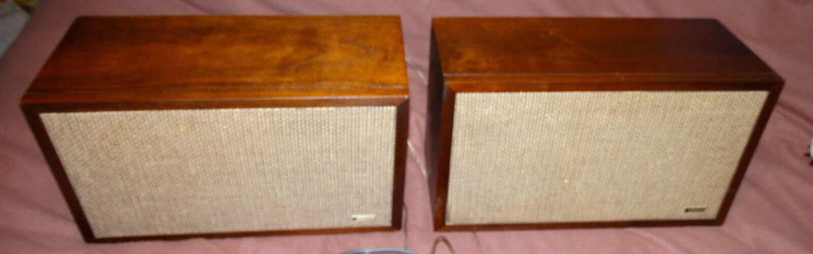 2 Knight Allied 3 way 10" alnico Tweed Vacuum Tube speakers by Utah Sound great!