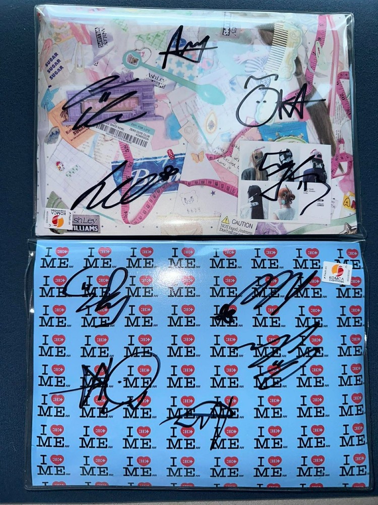 (With pob) ILLIT OFFICIAL AUTOGRAPH SIGNED NOT CUTE ANYMORE ALBUM