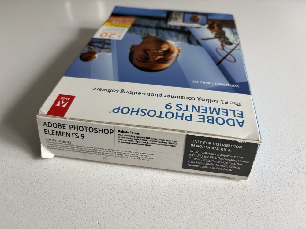 Adobe Photoshop Elements 9 (Mac/Win) Complete with Serial Number - Please READ