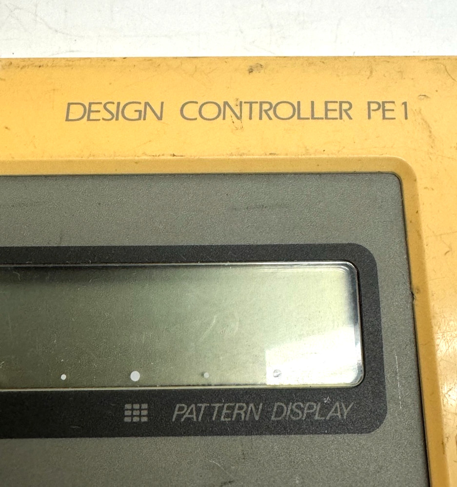 VTG Silver Reed knitting machine design controller unit PE1 (No Cord/ Untested)
