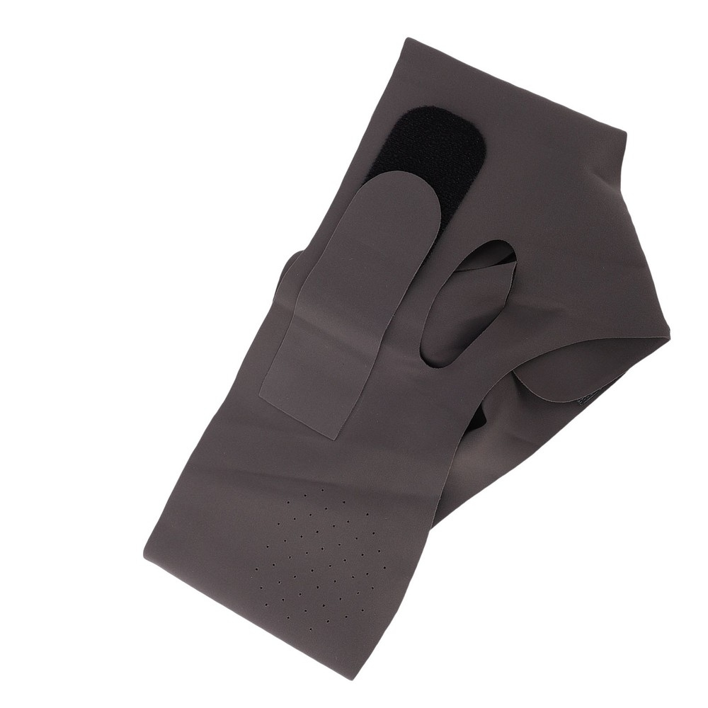Chin Strap For Sleeping Cooling Fabric Reusable V Line Lifting Strap Black