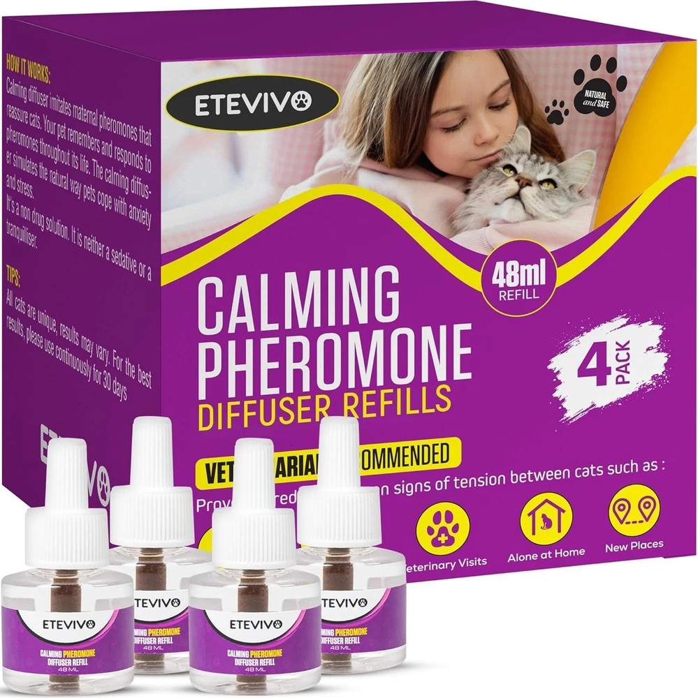 " Therapet MD Cat Diffuser for Cat Anxiety Relief, Cat Pheromones Calmi "