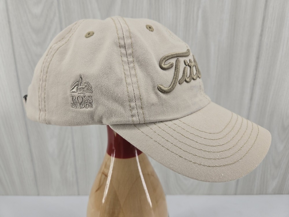 Titleist Ross Bridge Logo Khaki Adjustable Golf Hat Cap