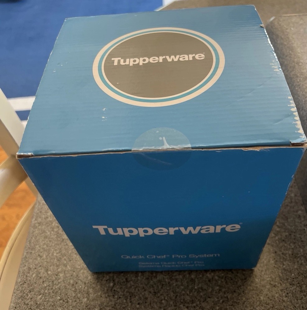 Tupperware Quick Chef Pro System Time Saver Chopper Blade Whisk NEW in Box