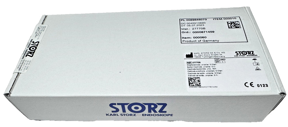 Karl Storz 27770B Button Bugbee Monopolar Ball Electrode 5Fr. x 53cm