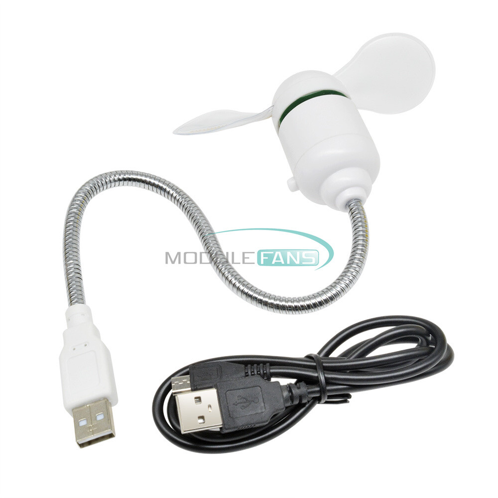 Flexional Mini USB Programmable Flashing LED Light DIY Messages Cooling Fan