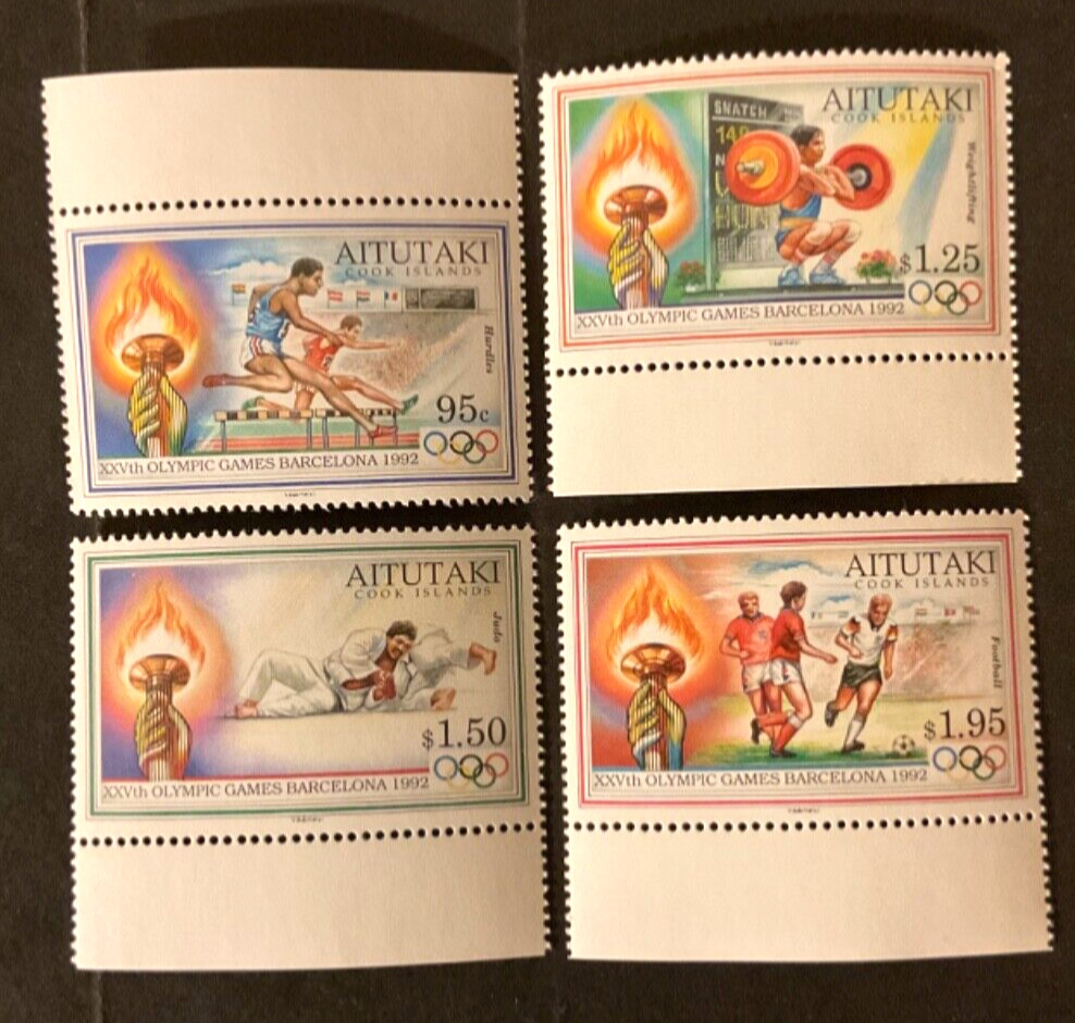 Aitutaki Scott #460-3 never hinged