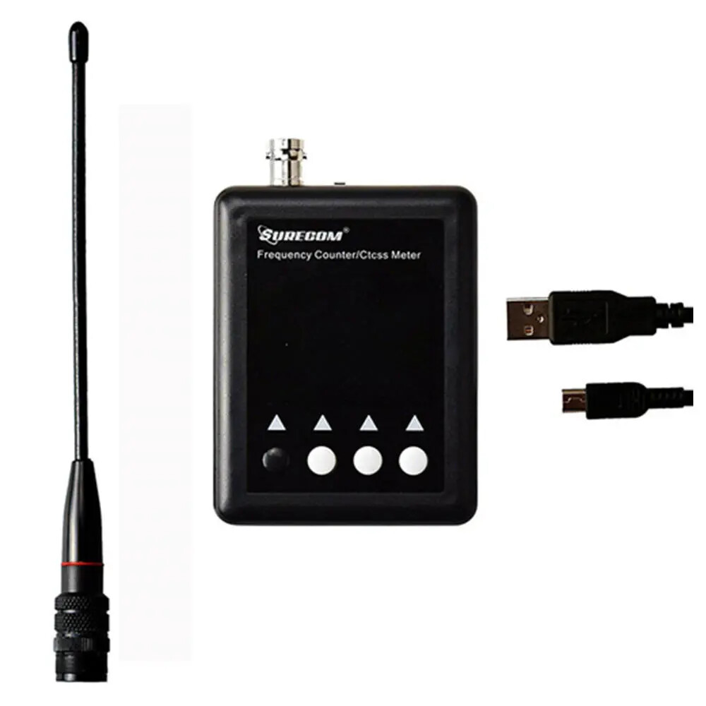 SF401 Frequency Counter CTCCSS DCS Decoder Detect HAM Radio 27~3000Mhz Tester