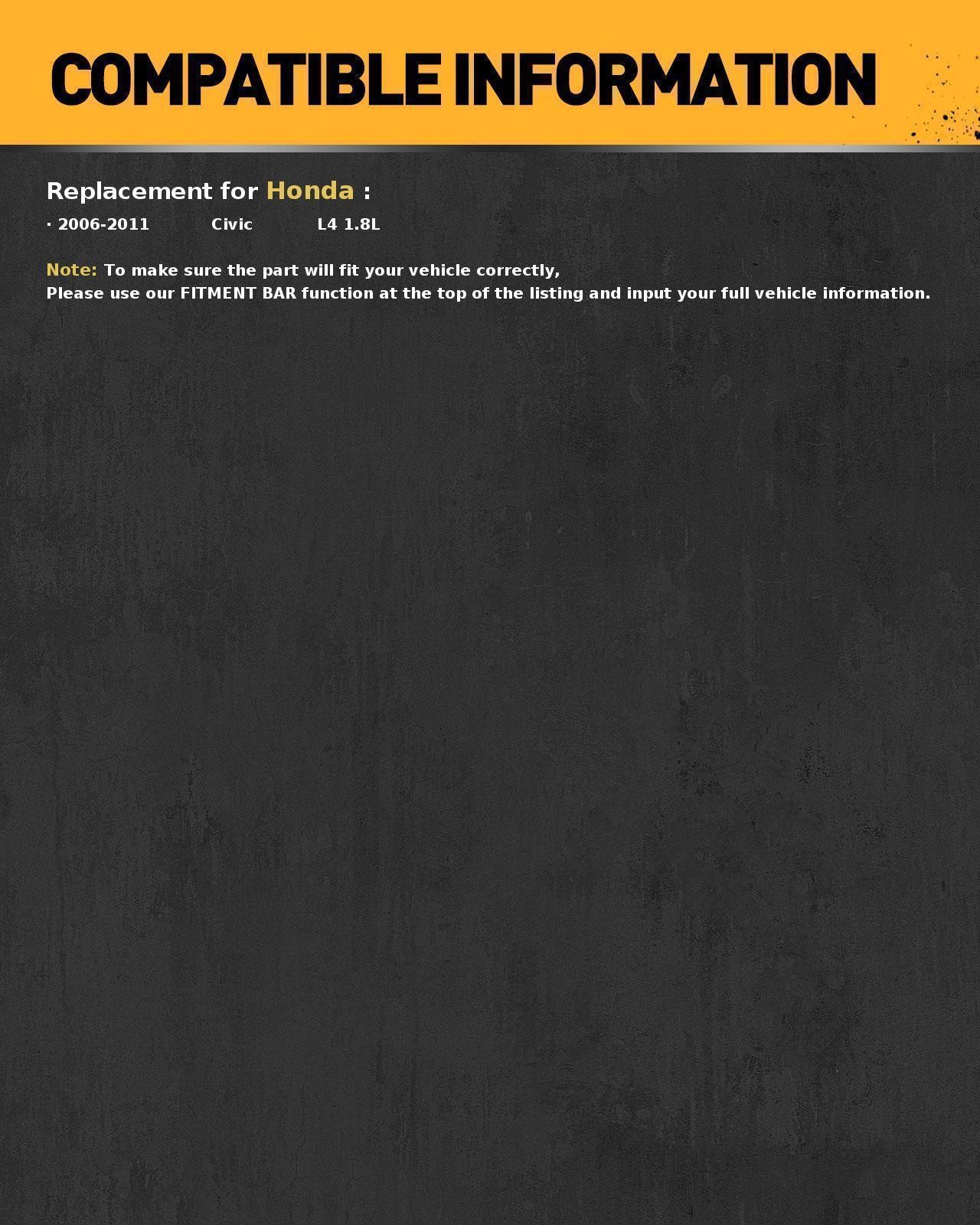 For Honda Civic 2006 2007 2008 2009 2010 2011 1.8L L4 Power Steering Pump 215456