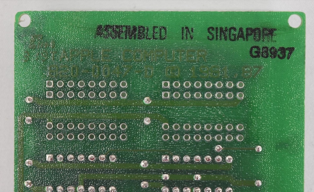 Vintage Apple Parallel Printer Card 820-0047