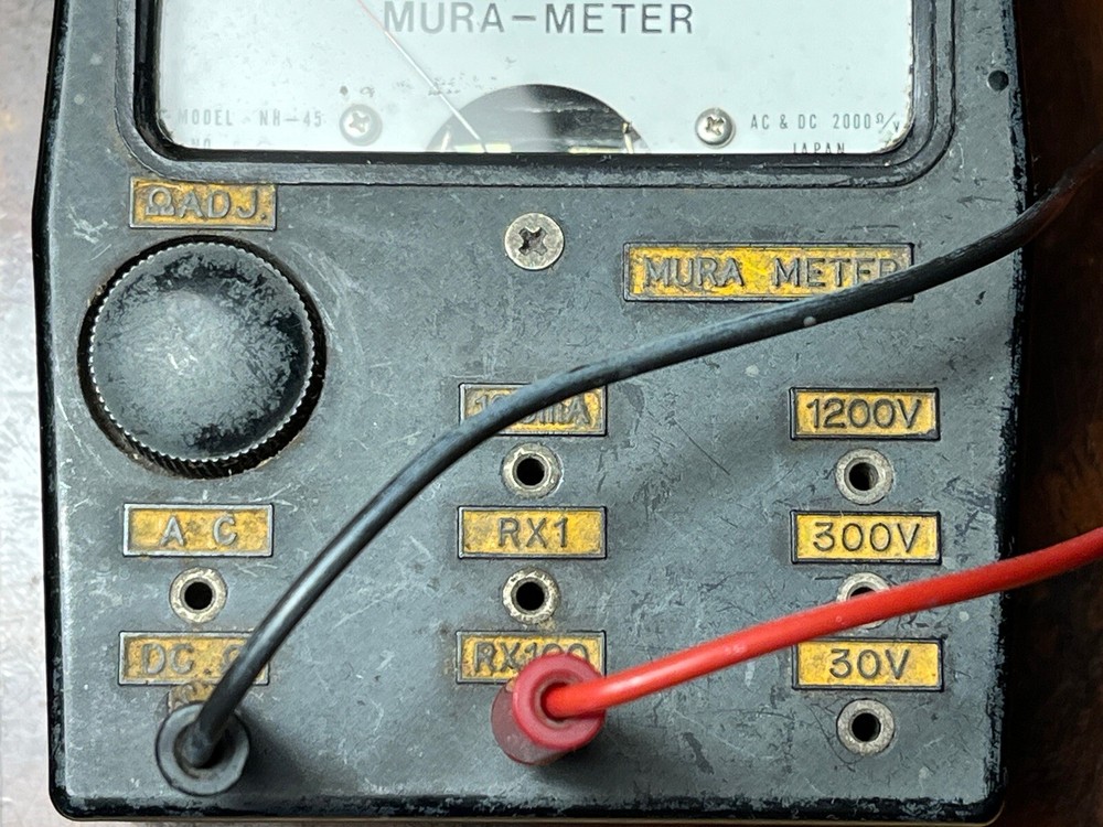 MURA METER MODEL NH-45 AUDIO TECHNOLOGY