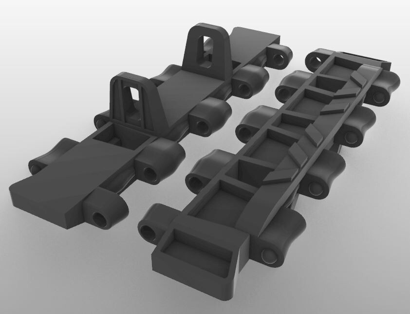 1/18 Scale Battleground Panther Tracks - Spares