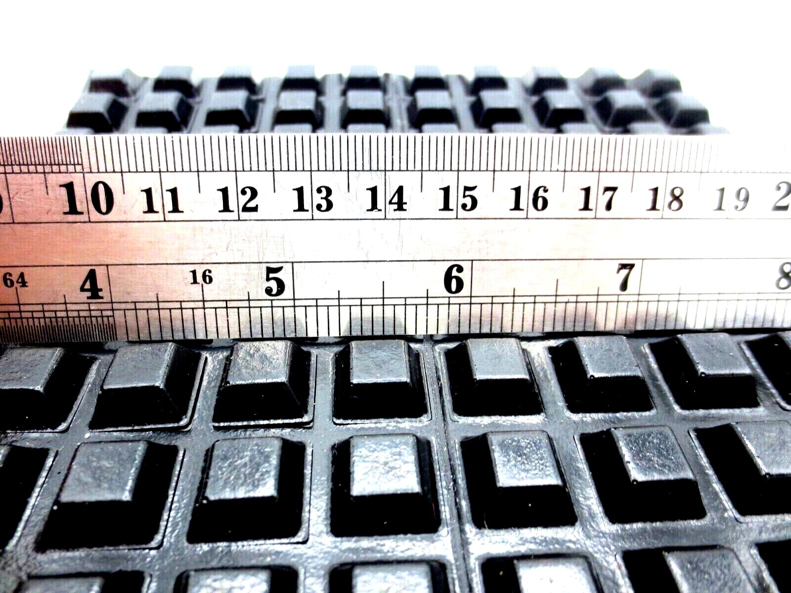 1/4" Tall 1/2" Square Rubber Feet Adhesive Backing - Durable Pad For Electronics