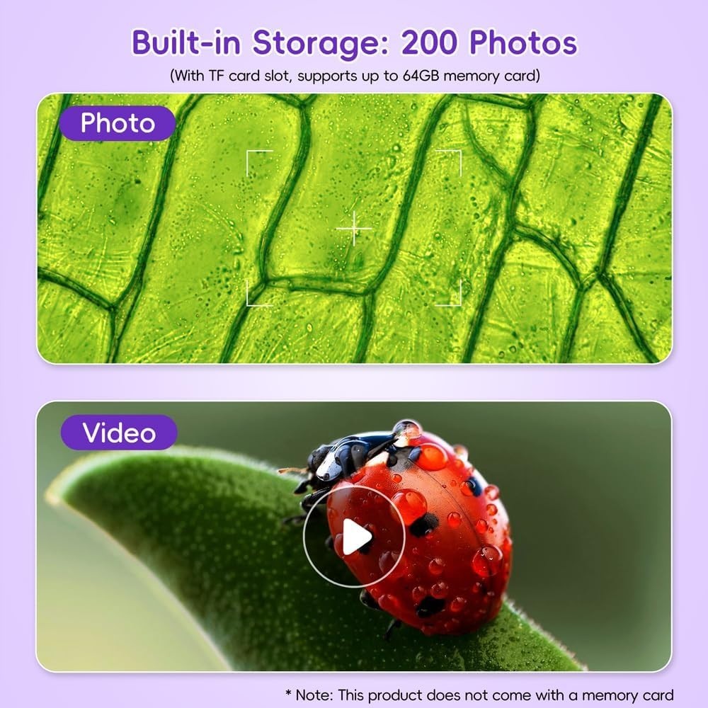 Compact 1000X Mini Pocket Microscope for Kids - Interactive Science Exploration