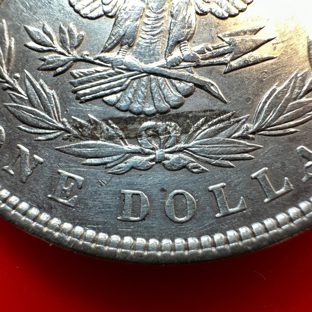 1896 MORGAN DOLLAR AUTHENTIC SILVER COIN