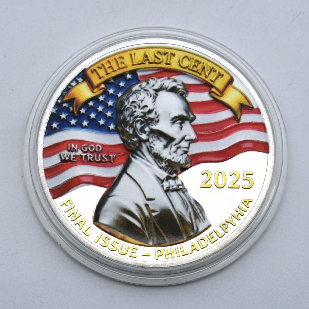The Last U.S. One Cent Commemorative Coin - 2025 Final Penny Tribute Medal