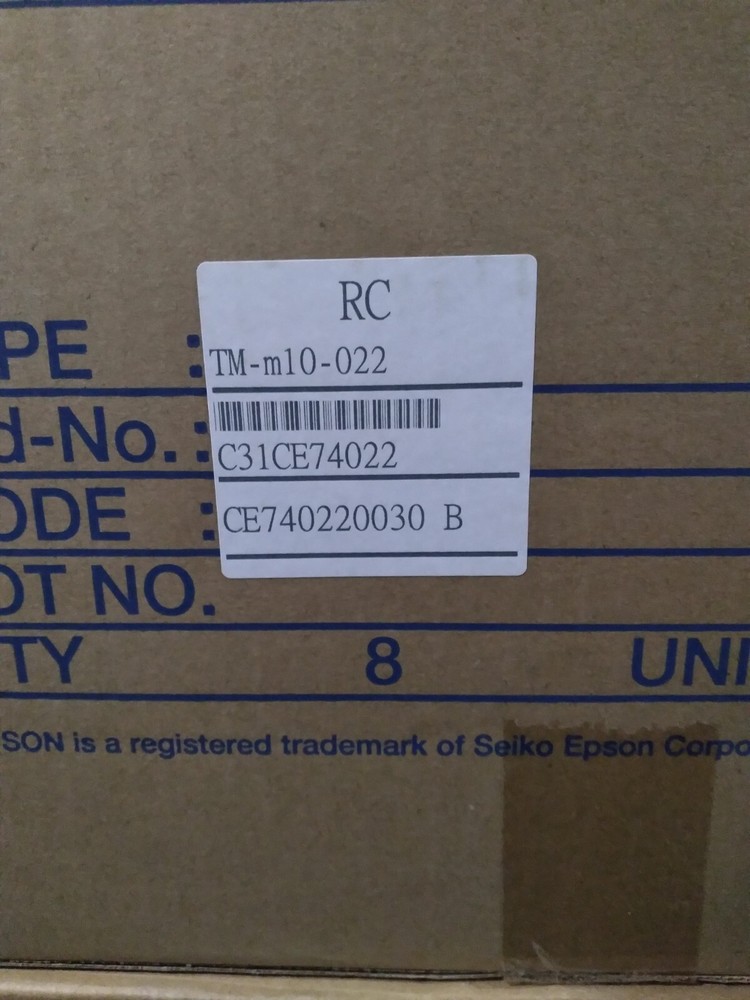 Epson TM-m10 Compact POS 2" Receipt Printer - Black