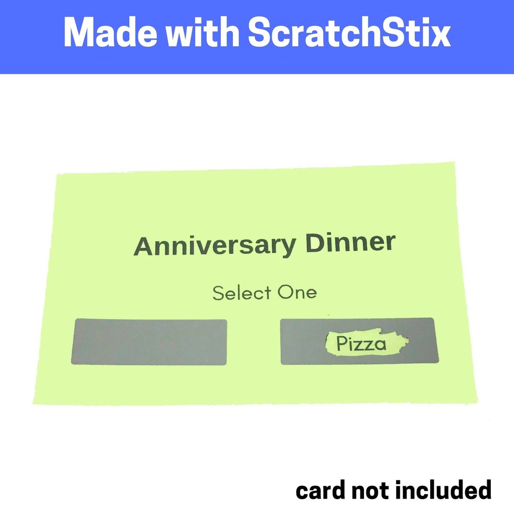 150 Pack, Scratch Off Stickers Labels - Rectangle, Gray, 1.9 x 150 Gray