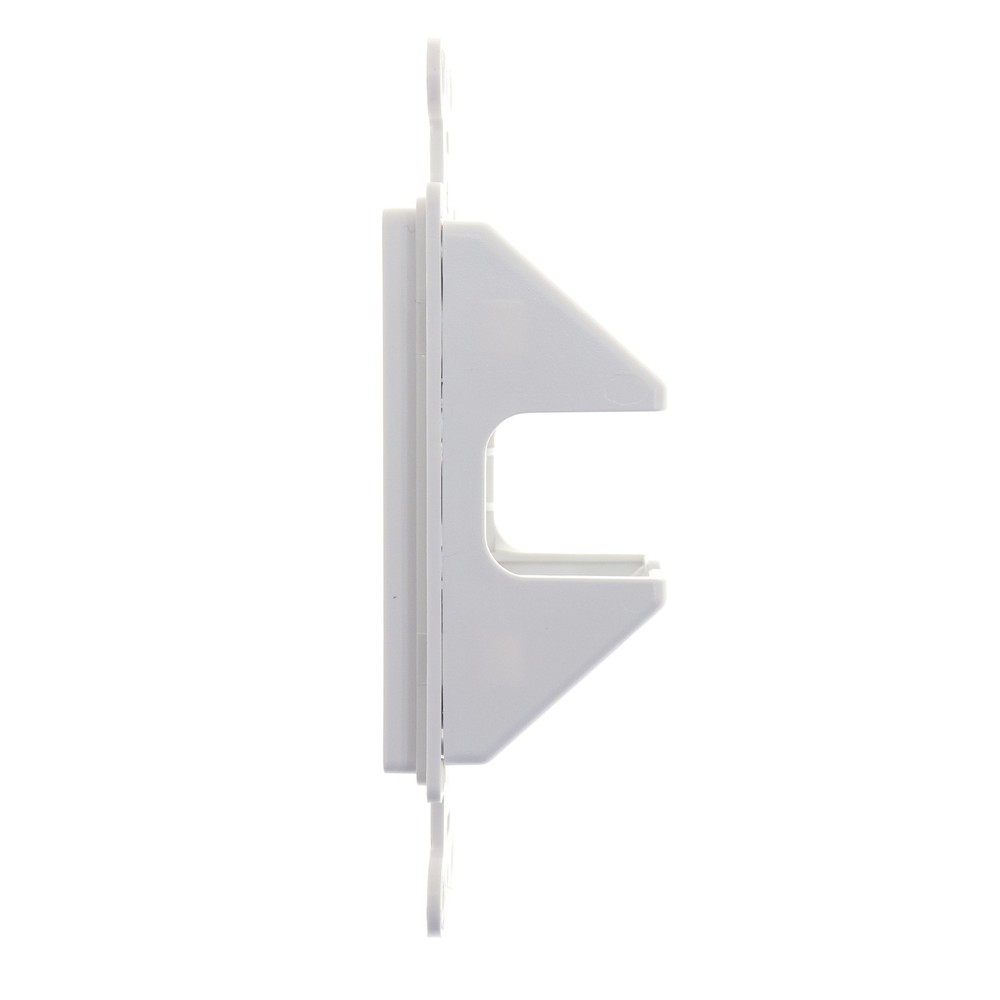 LEGRAND ON-Q WP1014-WH-5 CABLE ACCESS BRUSH FEED THROUGH WALL PLATE (5-PACK)