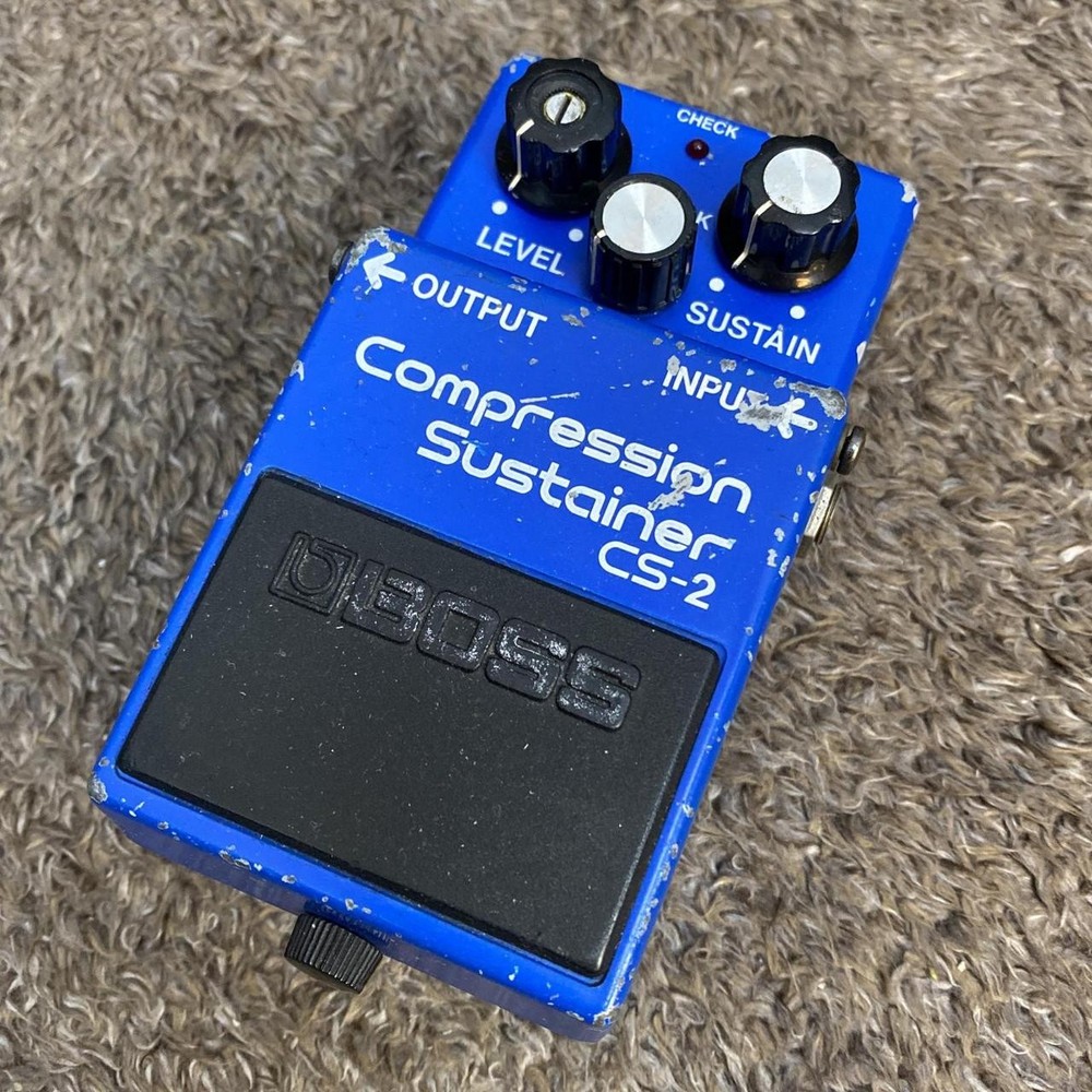 BOSS CS-2 Compression Sustainer Used Compressor