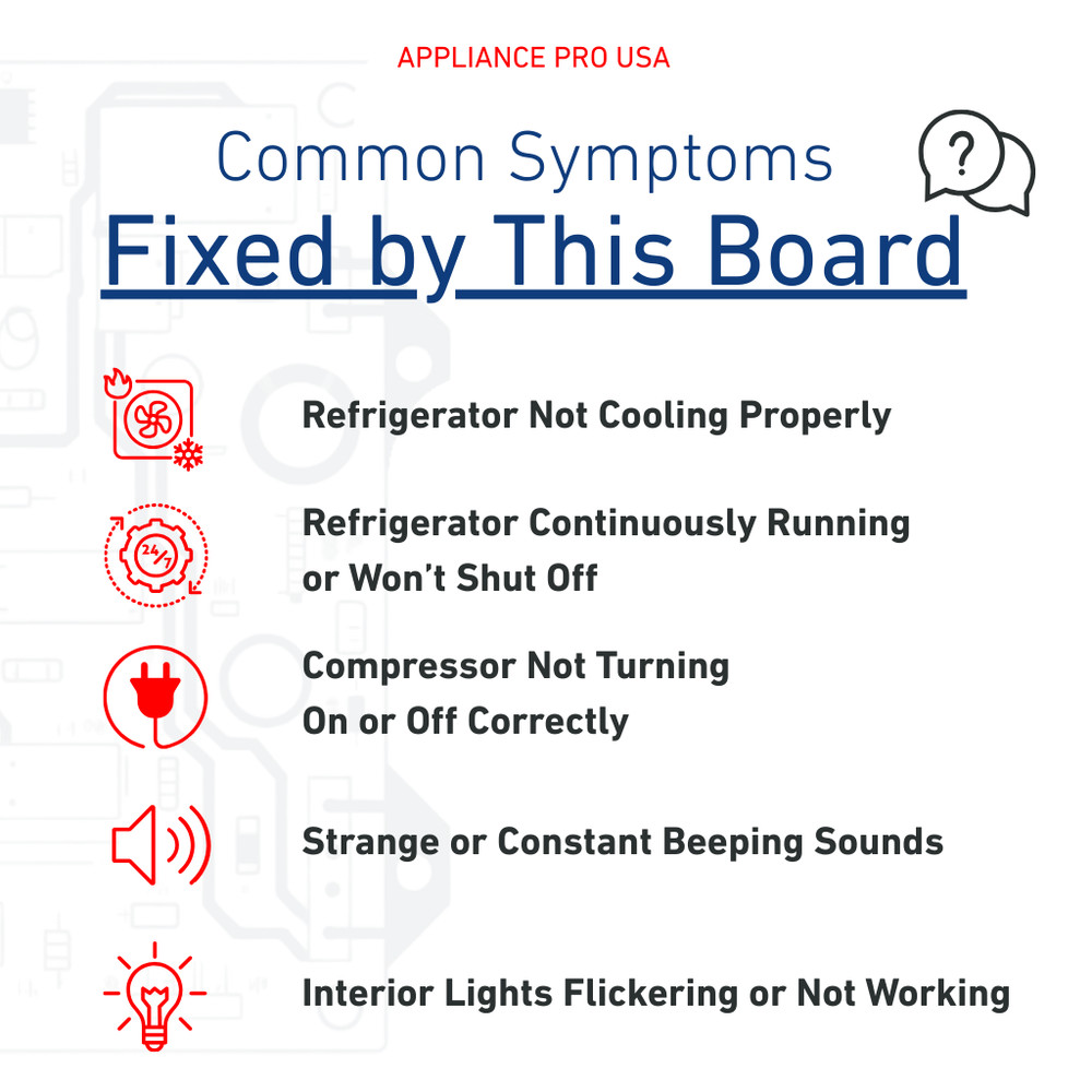 HG2035292 GE Refrigerator Main Control Board Replacement