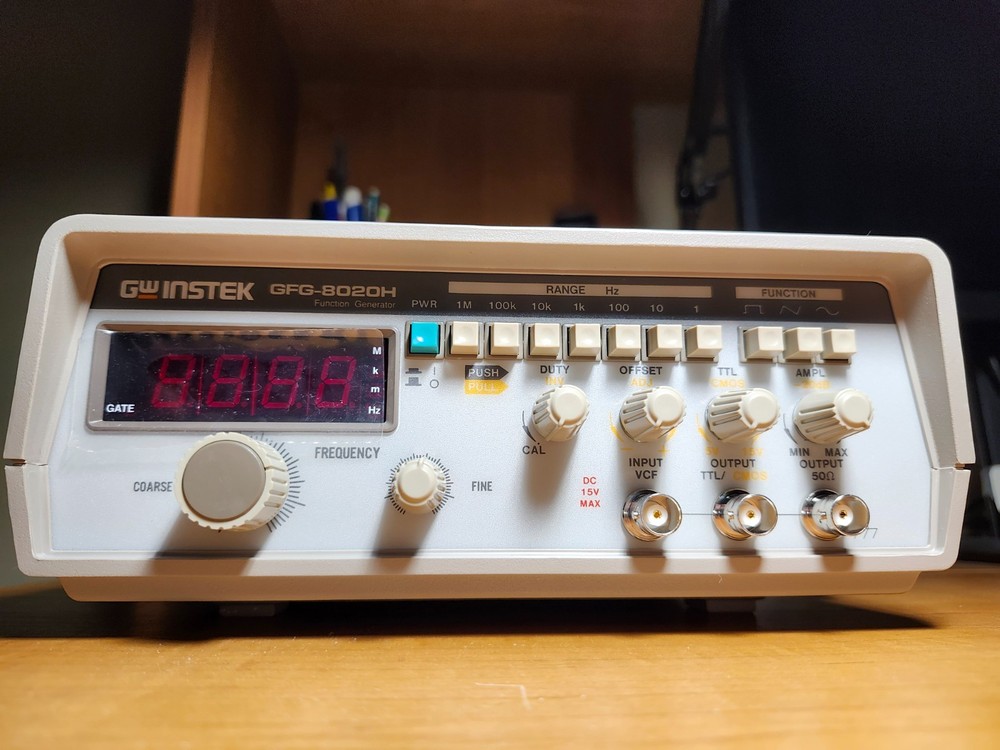 GW Instek GFG-8020H 2MHz Function Generator –NEW