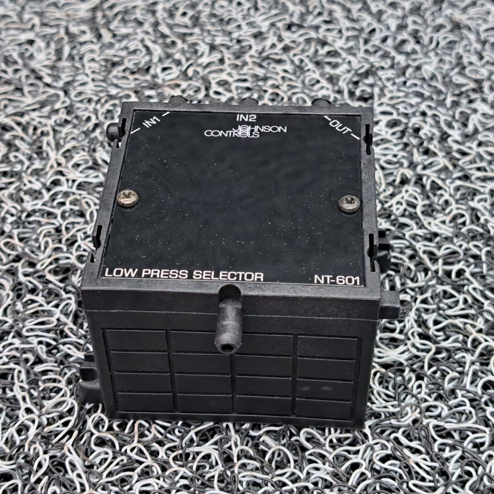 Johnson Controls NT-601 Low Pressure Selector