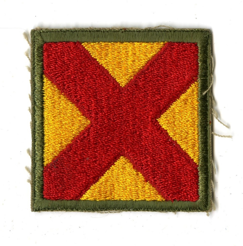 63rd Cavalry Division White Back Patch WWII Vintage Southern States