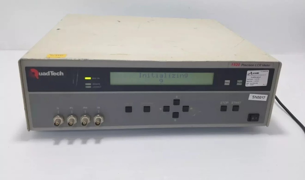 QuadTech IET 1920 Precision LCR Meter Tested basic functionality 20 Hz to 1 MHz