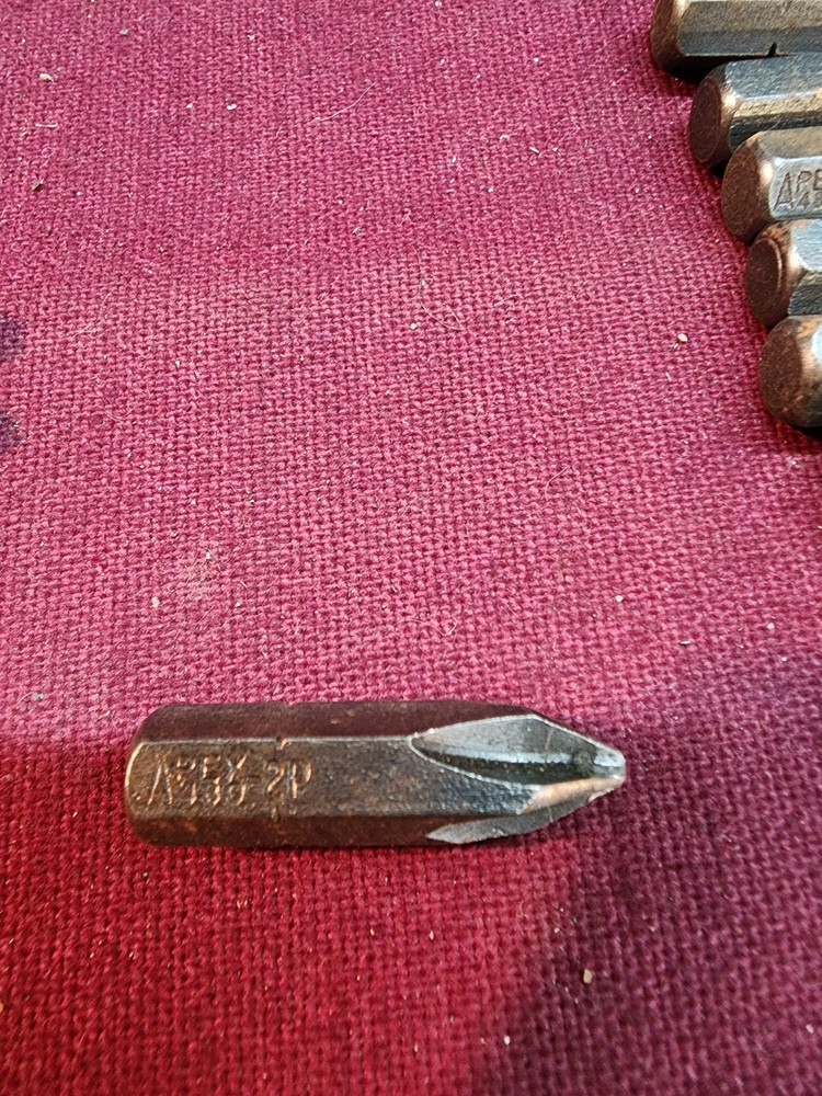 Apex 480 Hex Insert Bits Phillips #1,2,3,4 (16pcs)