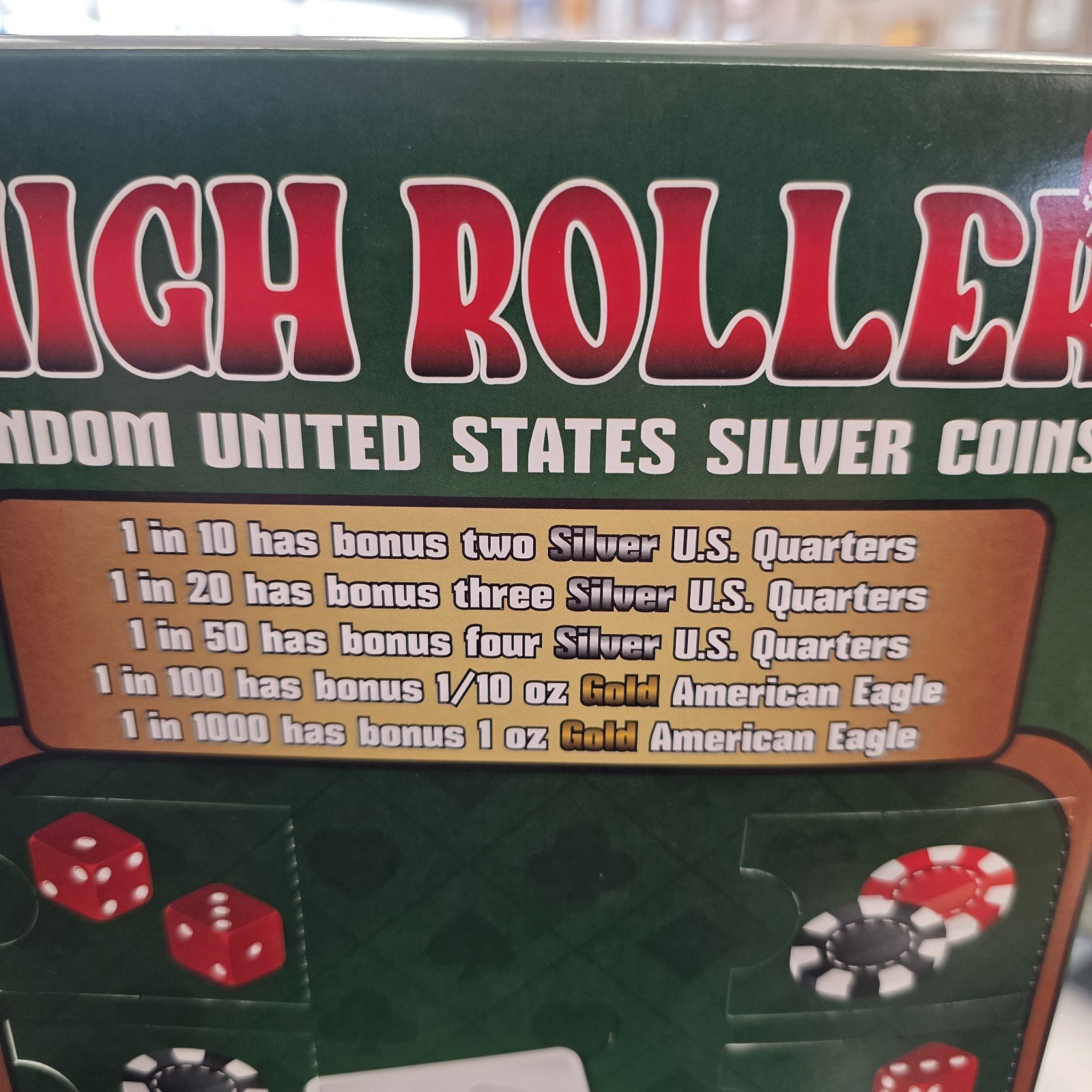 High Roller Silver U.S. Coin MYSTERY Box