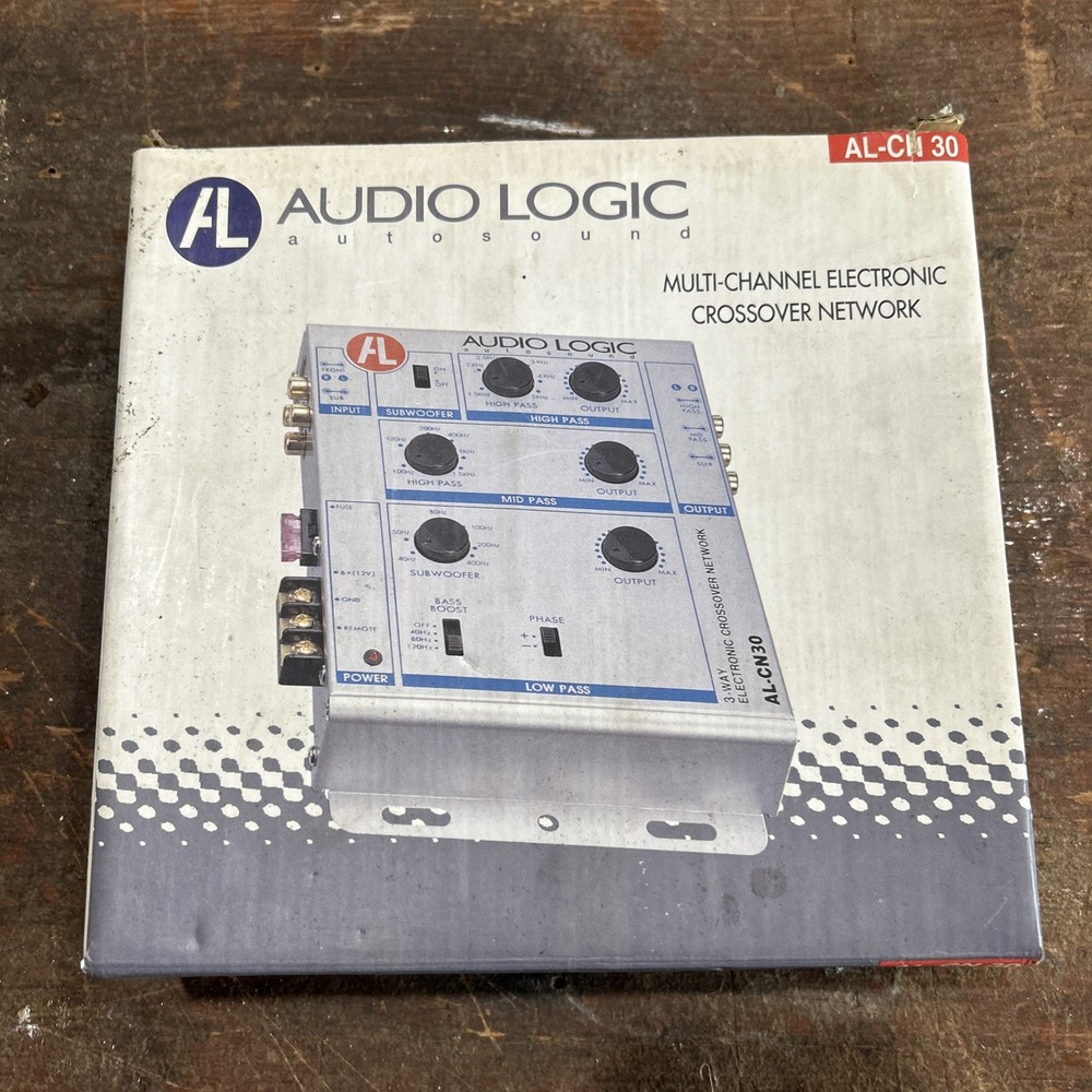 Audio Logic 3 Way Electronic Crossover AL-CN30