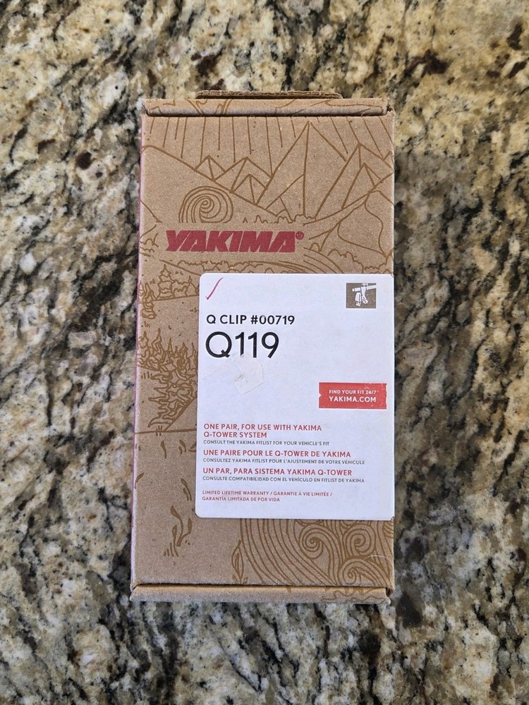 Yakima Q119 clips - NEW