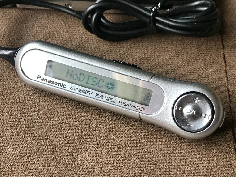 Panasonic SJ-MJ50 Portable MD Player Silver