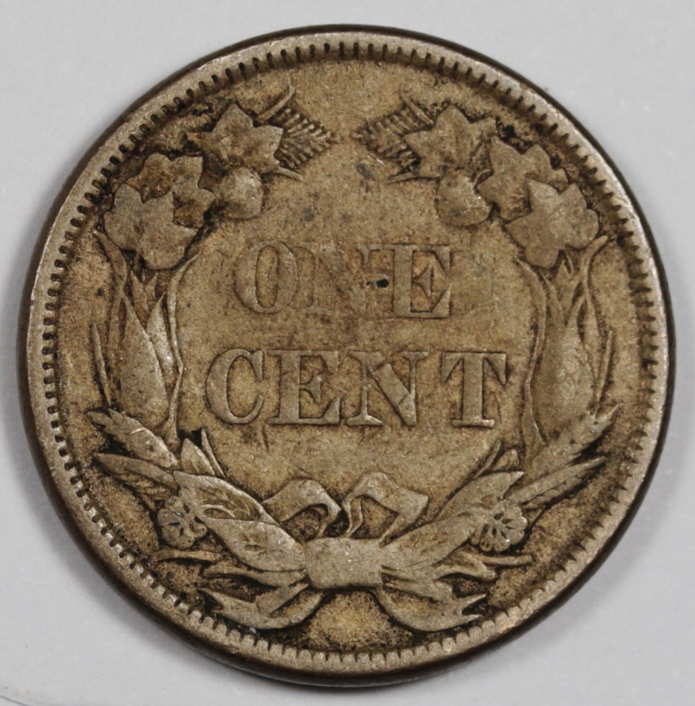1858 Flying Eagle. Natural Uncleaned. "Perfect" VF-XF. 200848