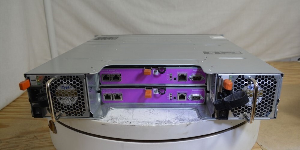 Dell E04J EqualLogic PS4100 24-Bay Storage Array 0XM3KX SEE NOTES