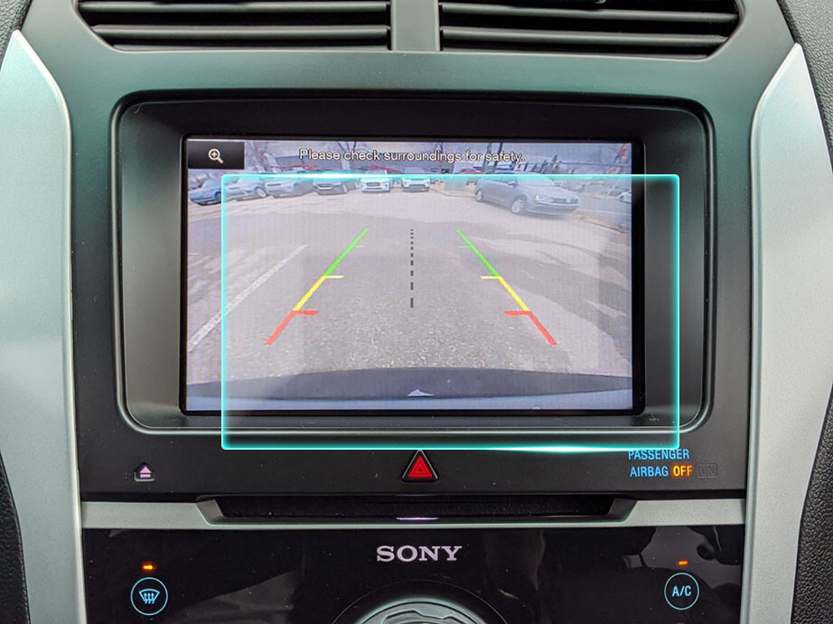 Crystal Clear Screen Protector for 2014 Ford Explorer Vehicle Navigation