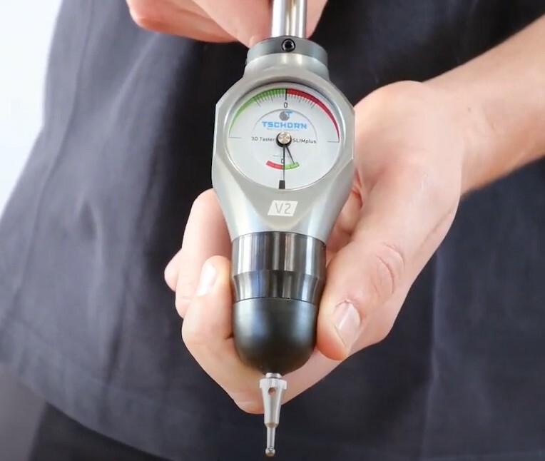Tschorn 3D Probe Tester Taster Dial Indicator German Made SLIMplus Version 2 CNC