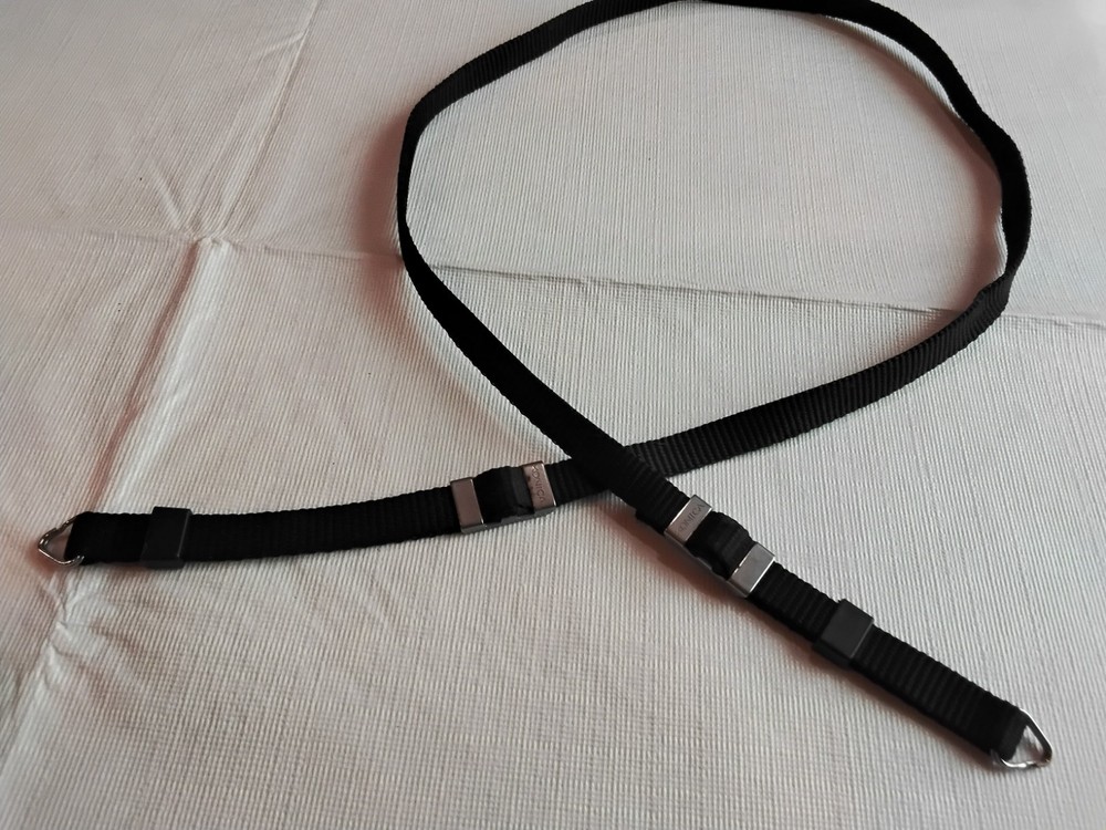 KONICA CAMERA NECK STRAP, Vintage, metal buckles