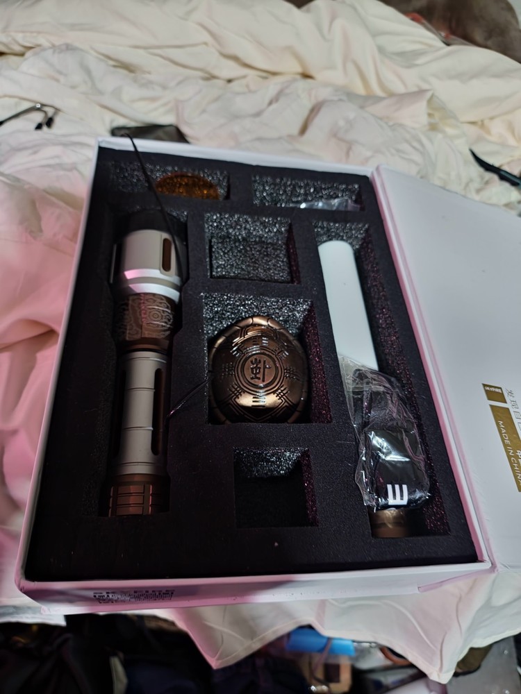 SKYFIRE Rechargeable Flashlight High Lumens, LED Flashlight with Ignition Len...