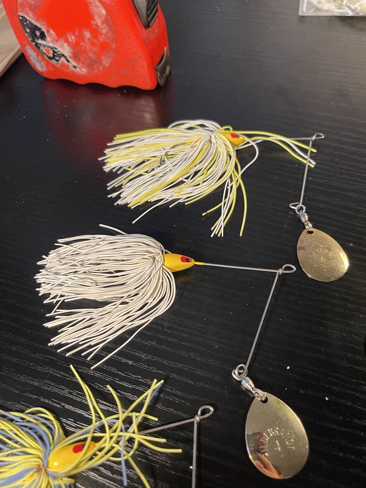 Lot of 5 #4 Hildebrandt Fishing Lures Spinnerbait See Photos Vintage Used